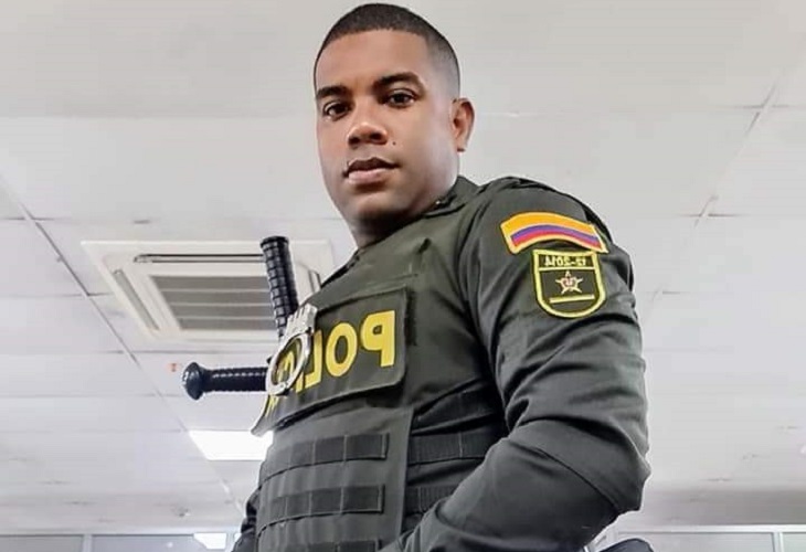 Video: disparo a Leibiston Ortiz, policía asesinado en San Andrés
