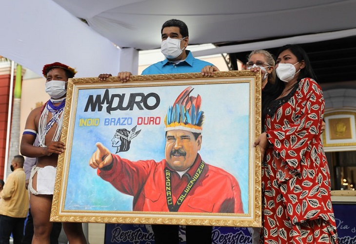 Maduro insiste en que España debe pedir perdón por el genocidio de 300 años