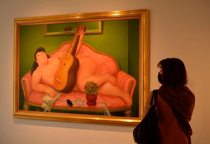 Subastado en París un cuadro del pintor colombiano Botero por 920.000 euros