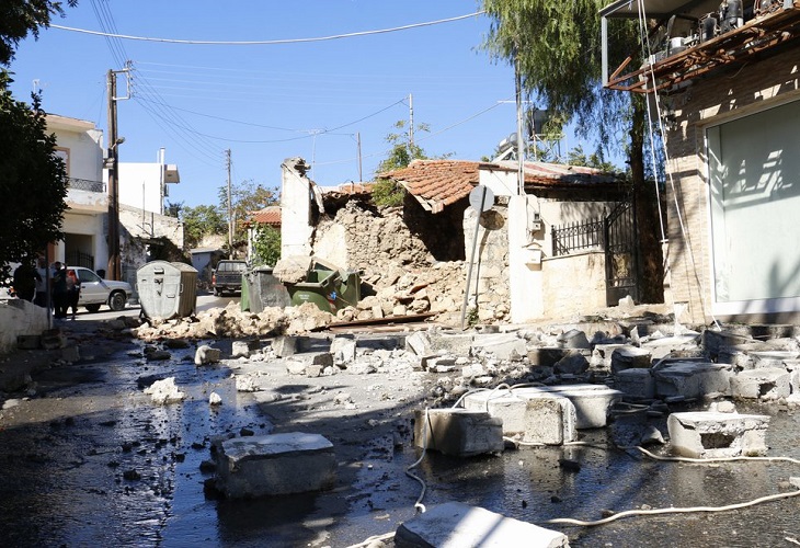 Un terremoto de magnitud 6,3 sacude la isla griega de Creta