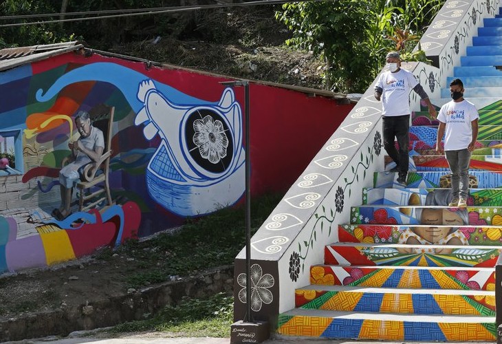 Usiacurí, un colorido lienzo a cielo abierto en el caribe colombiano