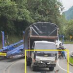 Muere ciclista en accidente en la vía Alto de Minas, hacia Versalles