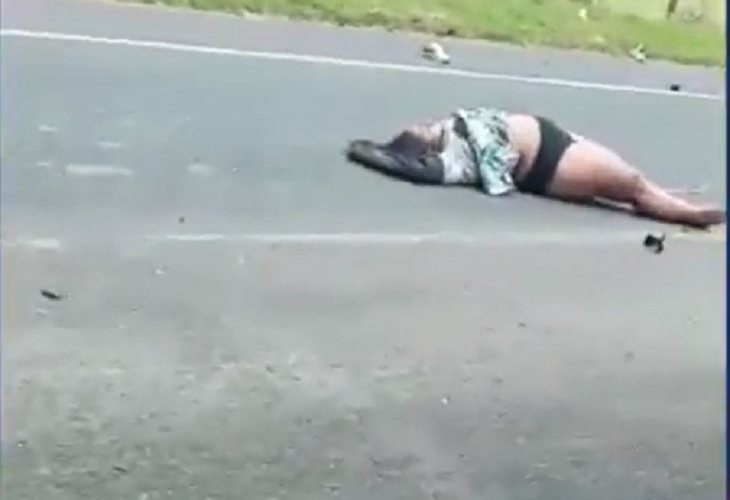 Impresionante accidente en el sector Carolina, vía entre Planeta Rica y Montería