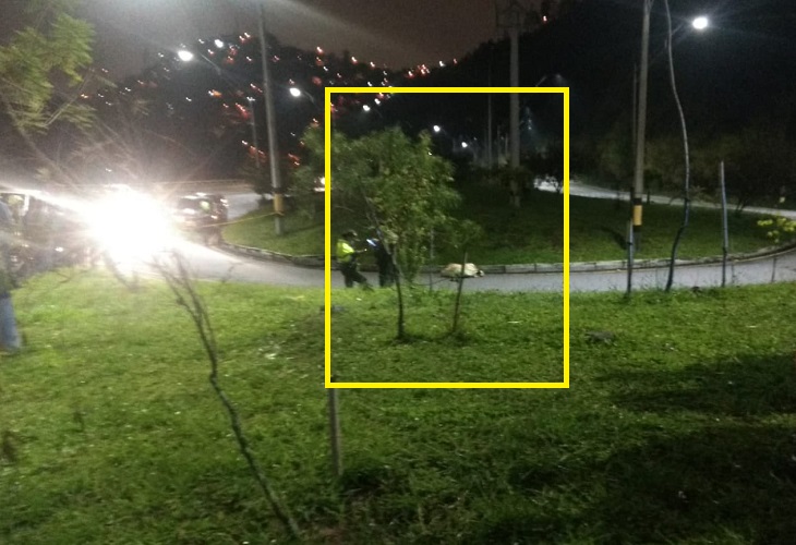 Cadáver encontrado en vía al túnel de Occidente