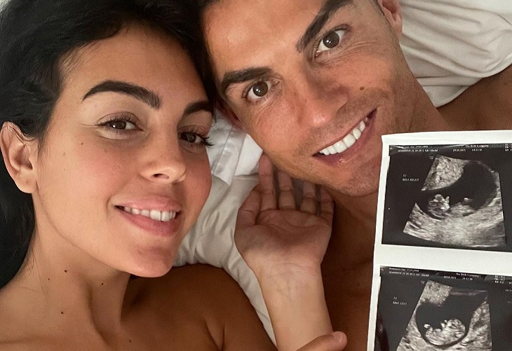 Cristiano Ronaldo y Georgina Rodríguez esperan gemelos