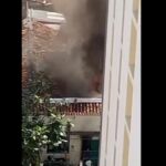 Voraz incendio en una fundación de rehabilitación en los Comuneros, Bucaramanga