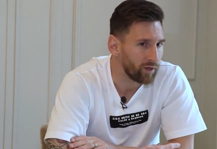 Messi revela que le gustaría volver al Barcelona: "Es el club que amo"