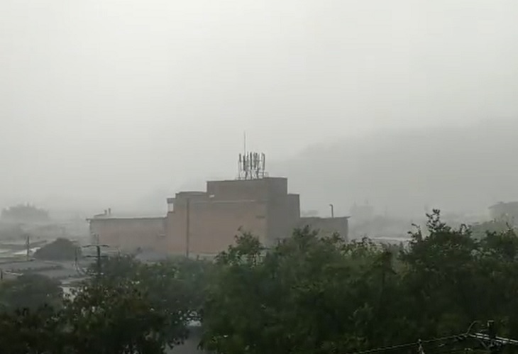 Videos de granizada en Medellín el viernes 22 de octubre