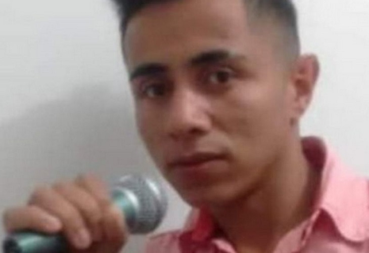 Luis Gómez, cantante aficionado asesinado en Andes, Antioquia