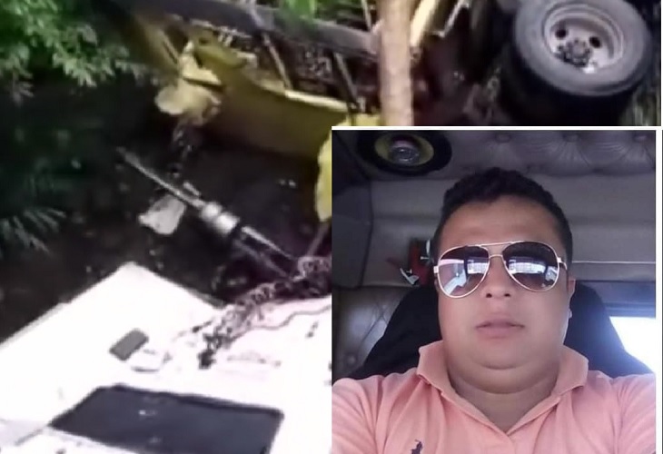 Iván Argüello Cardozo y el accidente mortal con su camión en Natagaima