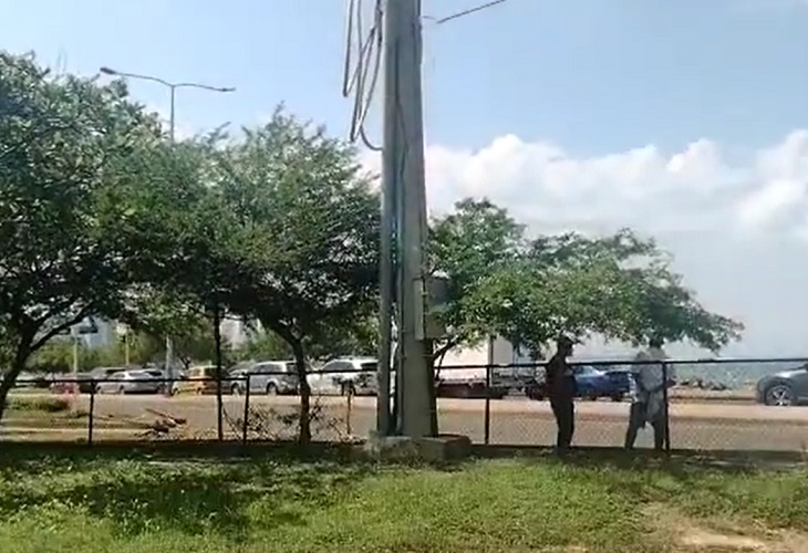 Diego Alejandro Gutiérrez, el turista murió electrocutado en el Parque de la Marina