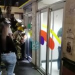 Mujer quedó atrapada en cajero de Bancolombia, en Rionegro