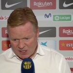 Ronald Koeman es destituido del Barcelona tras derrota ante el Rayo Vallecano