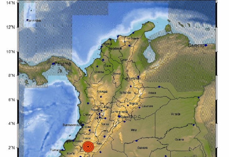 Temblor de 4.0 sacude a varias ciudades de Colombia este viernes