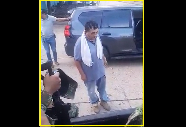 Video viral de Poncho Zuleta borracho hablando con soldados