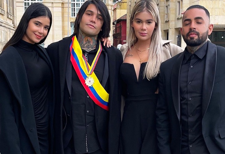 El influencer Yeferson Cossio fue condecorado por el Congreso colombiano