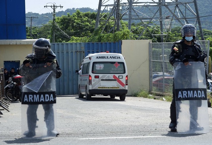 Al menos 51 fallecidos en nuevos enfrentamientos en cárcel de Ecuador