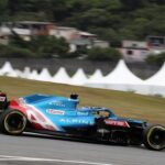 Alonso lideró el libre previo a la calificación sprint en Sao Paulo