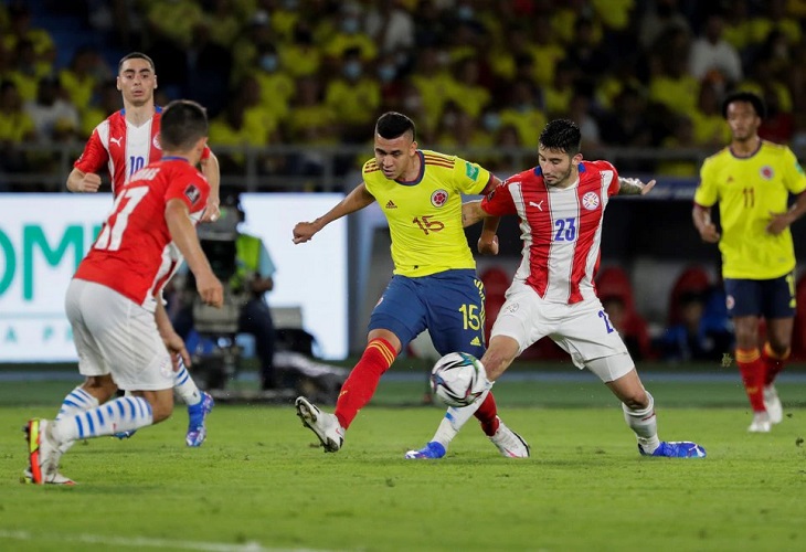 Colombia, cinco partidos sin marcar gol y Paraguay sigue novena