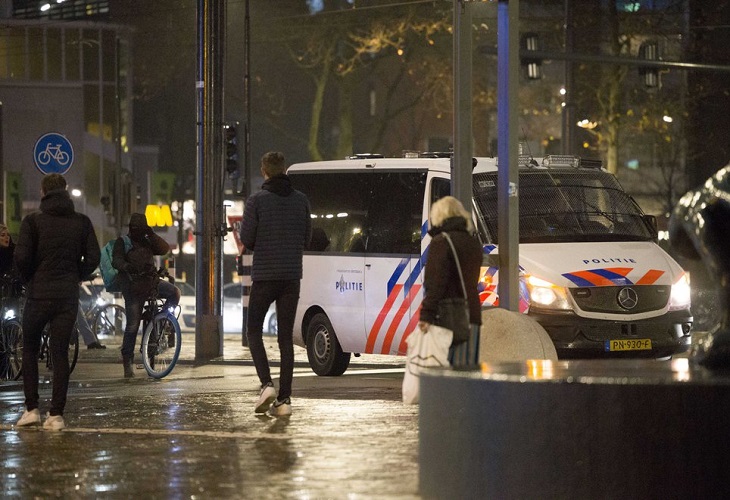Detenidas 28 personas por disturbios y violencia en Países Bajos