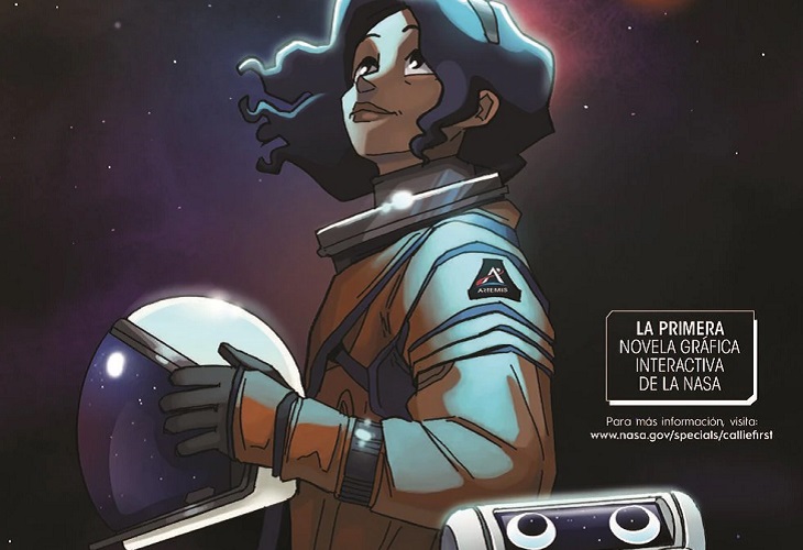 El cómic de la NASA con la primera hispana en pisar la Luna, ahora en español