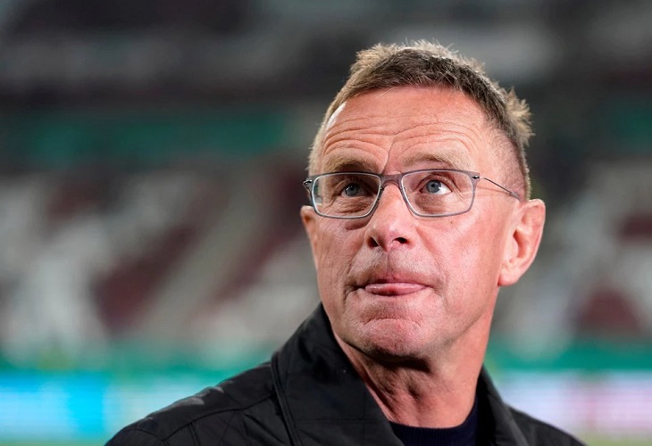 El entrenador alemán Ralf Rangnick