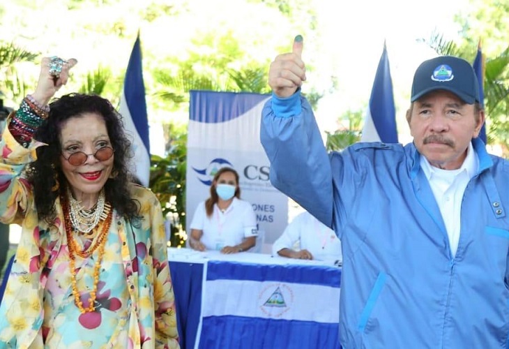 El presidente de Nicaragua, Daniel Ortega