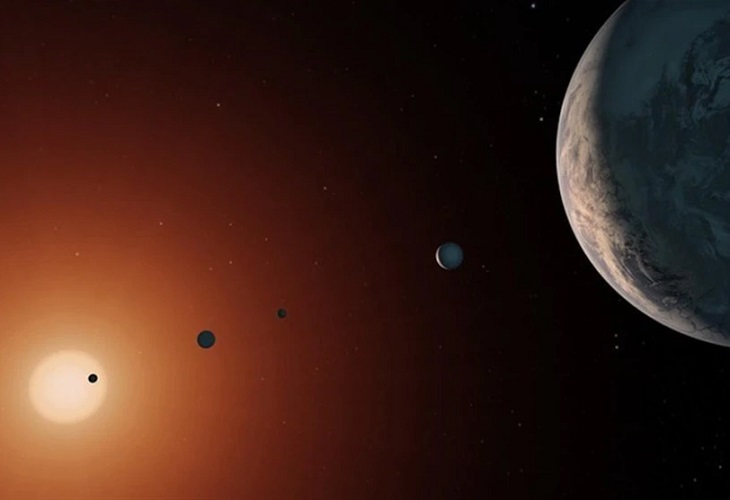 Estudian la armonía casi perfecta de los 7 planetas que orbitan el TRAPPIST-1