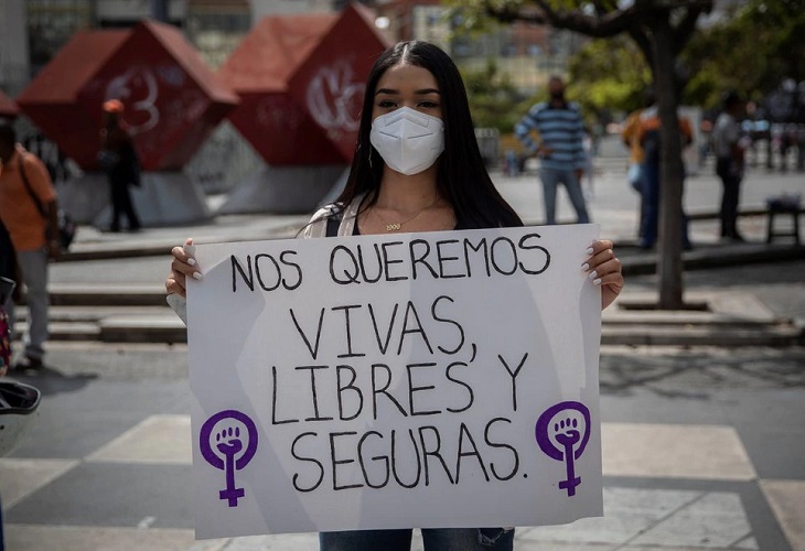 La mitad de las mujeres ha sido víctima o testigo de violencia en la pandemia