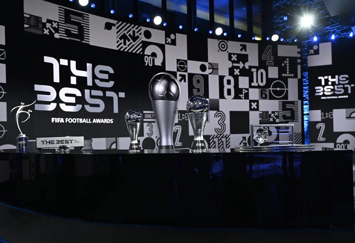 Los premios The Best se entregarán el 17 de enero