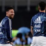 Messi y Paredes se entrenan aparte en la primera práctica de Argentina