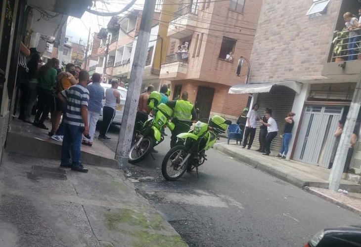 Asesinato de hombre en barbería del barrio San Pío, Itagüí