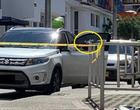 Asesinan a una persona al interior de una camioneta en barrio El Poblado