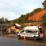 Derrumbe en La Ceja, Antioquia, deja una persona desaparecida