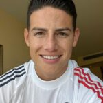 James Rodríguez llega de primero a concentración colombiana