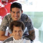 Mensaje de James Rodríguez para su abuela que falleció