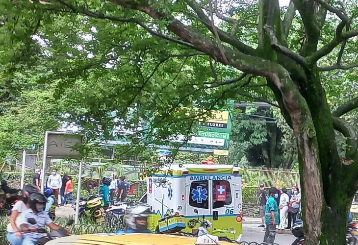 Muere peatón tras accidente por el Hotel Dann Carlton, avenida El Poblado