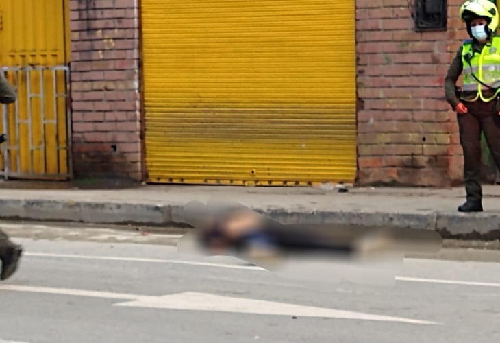 Riña deja un muerto en la Glorieta de la Minorista, Medellín