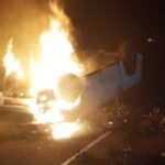 Mueren 2 mujeres calcinadas tras accidente en su auto en Ciudad Guayana