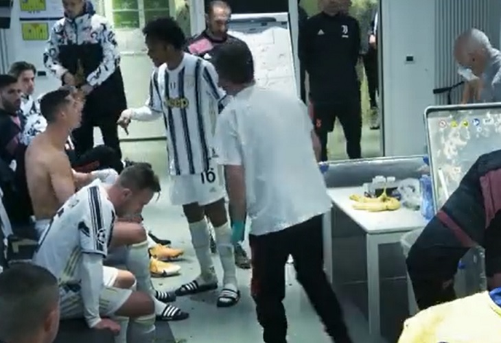 Documental de la Juventus revela tenso cruce entre Cristiano y Cuadrado