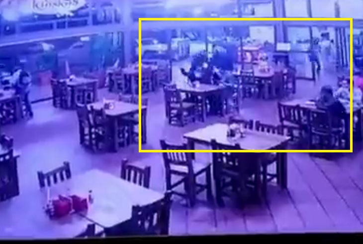 asalto masivo en el Estadero Los Kioskos, en Guarne