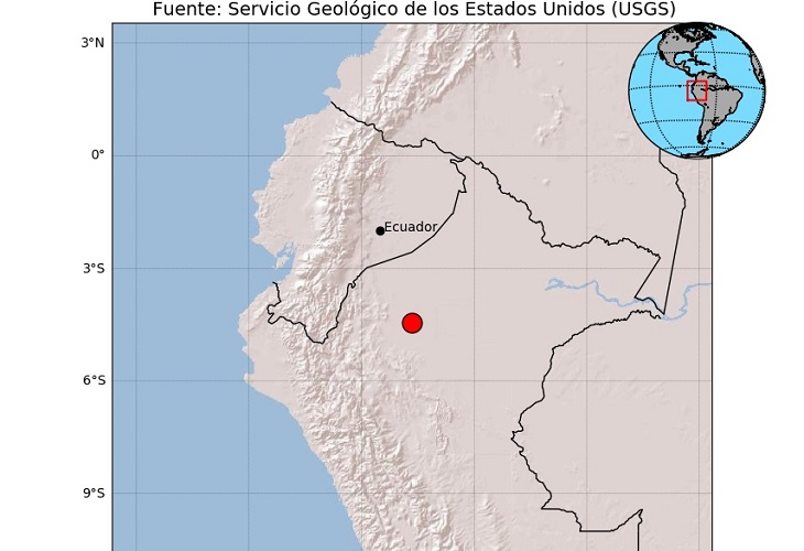 Sismo de magnitud 7.5 afecta el norte de Perú y se siente en varios países