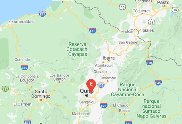 Temblor de 4,5 grados sacudió Quito la mañana de este martes 23