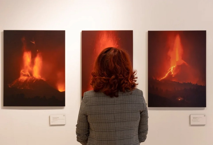 33 fotógrafos rescatan la belleza del volcán de La Palma para ayudar