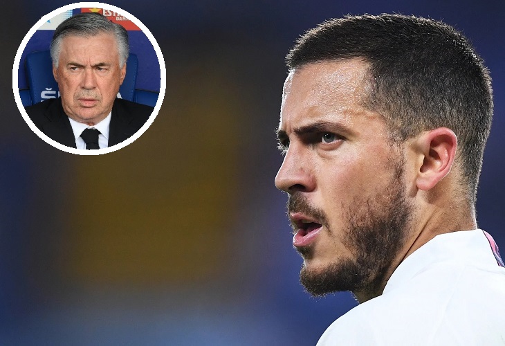 Ancelotti: “Hazard será titular, lo merece”