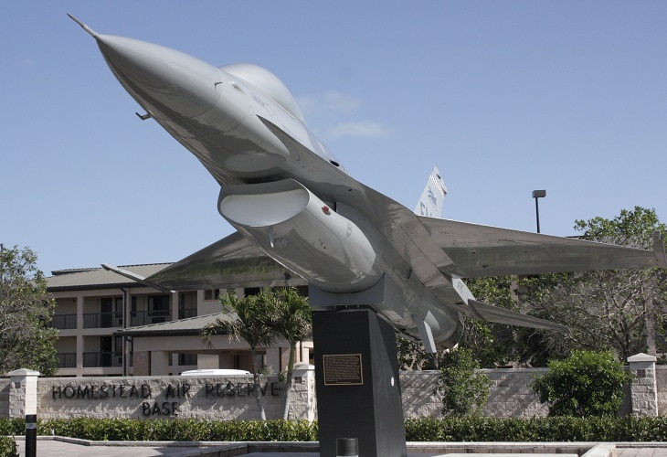 Base de la Reserva Aérea de Homestead, (HARB) al sur del condado de Miami-Dade, en Florida