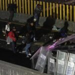 Caravana migrante llega a la Ciudad de México entre enfrentamientos