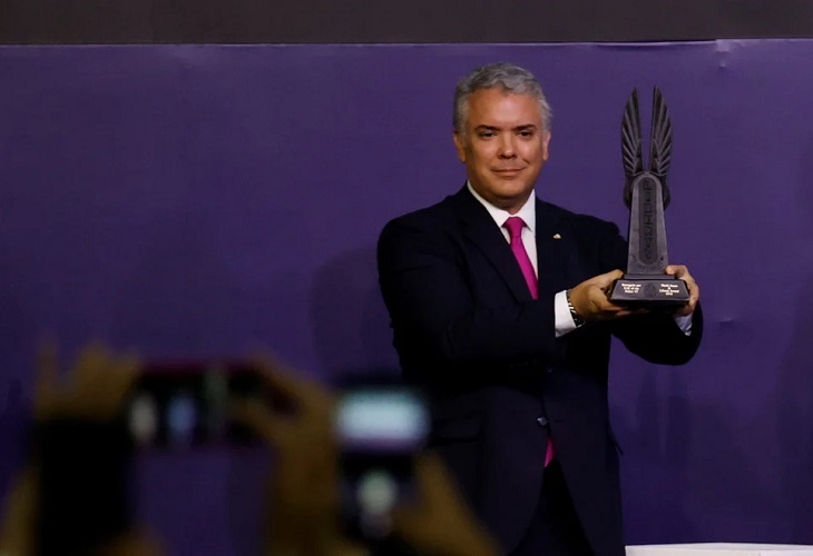 El presidente de Colombia, Iván Duque