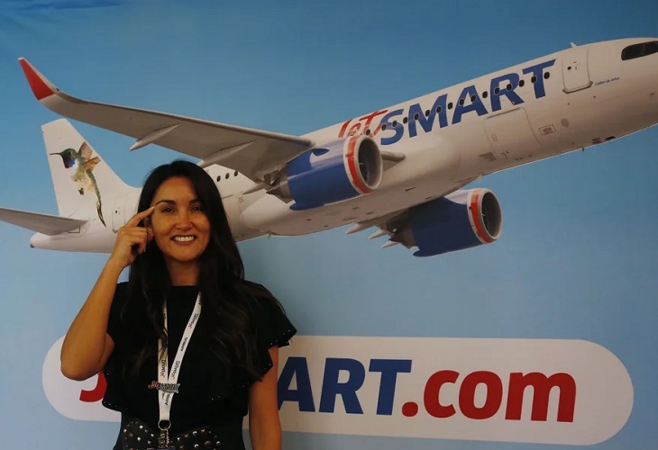 La aerolínea JetSMART inaugura en Colombia ruta directa de Medellín a Santiago