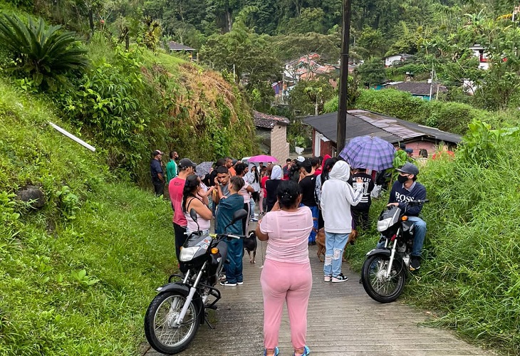 La quebrada La Sucia se llevó a un niño de 5 años en Heliconia, Antioquia